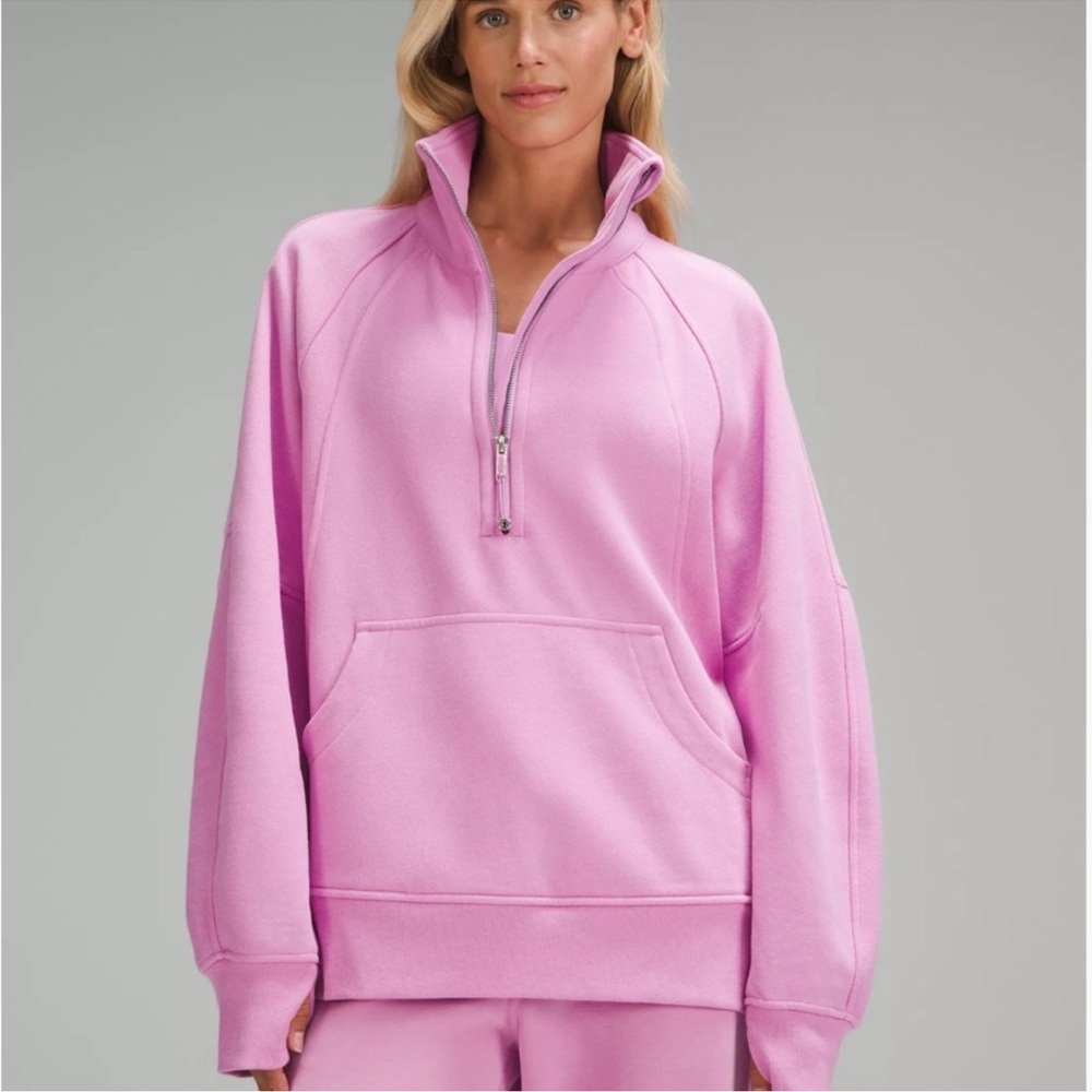 LULULEMON oversized funnel zip